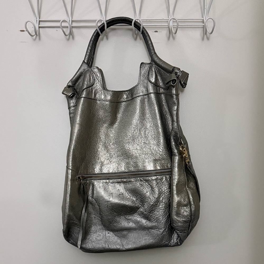 Foley + Corinna Silver Hobo Bag